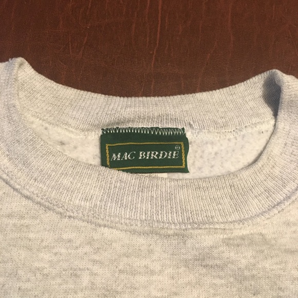 Vtg Mac Birdie WI Golf Crewneck Sweatshirt Sweater - Picture 2 of 12